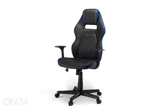 Кресло геймерское Space, чёрный-синий