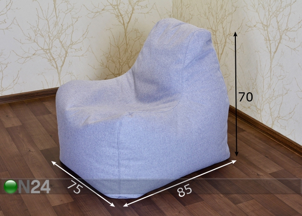 Кресло-мешок Lucas Home 250L размеры