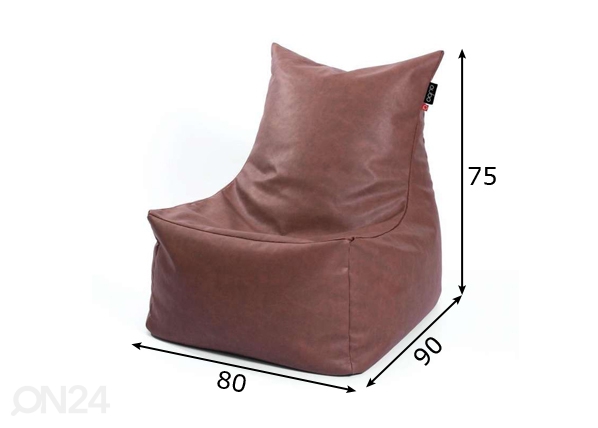 Кресло-мешок Qubo Burma размеры