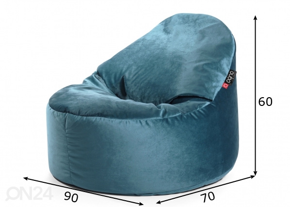 Кресло-мешок Qubo Cuddly 65 размеры