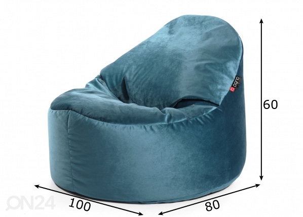 Кресло-мешок Qubo Cuddly 80 размеры