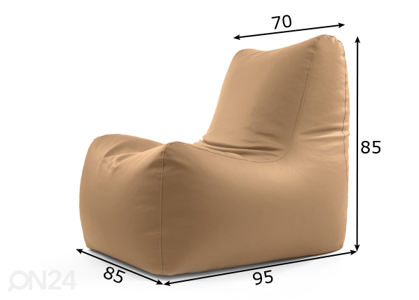 Кресло-мешок Royal Original 420L размеры