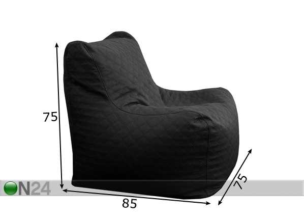Кресло-мешок Royal Style Premium 280L размеры