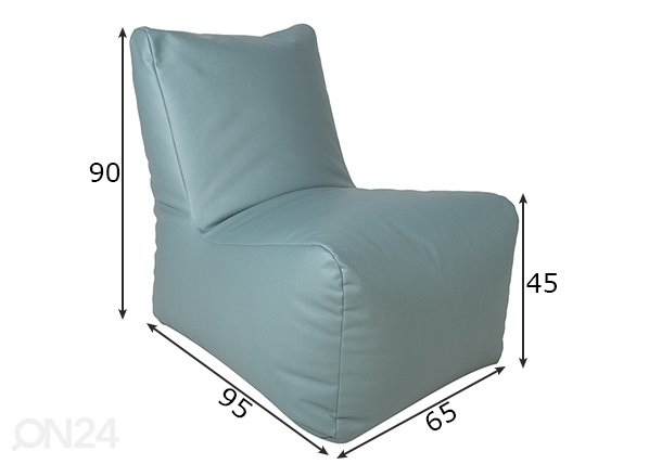 Кресло-мешок Seat размеры