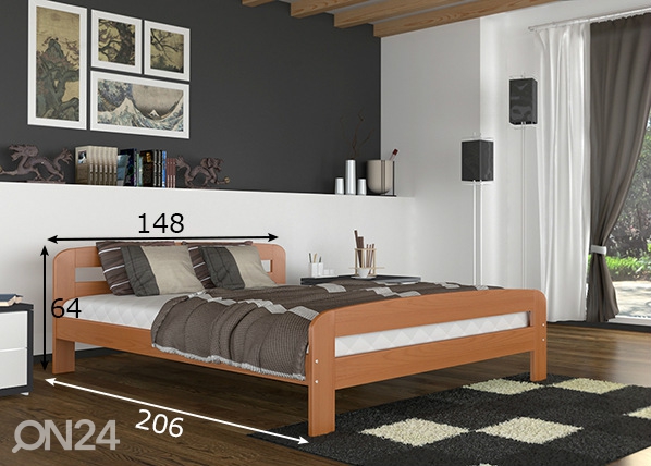 Кровать 140x200 cm размеры