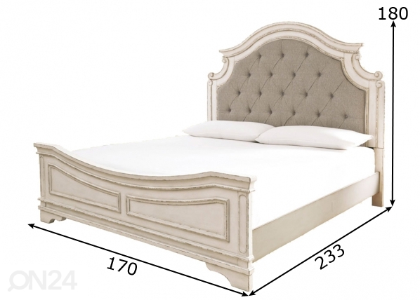 Кровать 155x200 cm размеры
