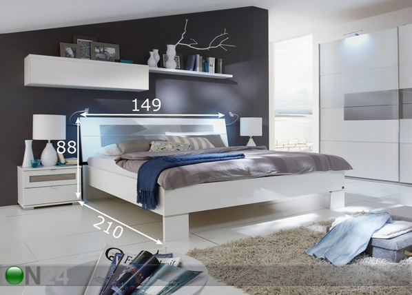 Кровать Advantage 140x200 см