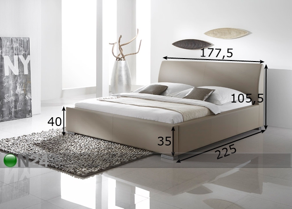 Кровать Alto Comfort 160x200 cm размеры