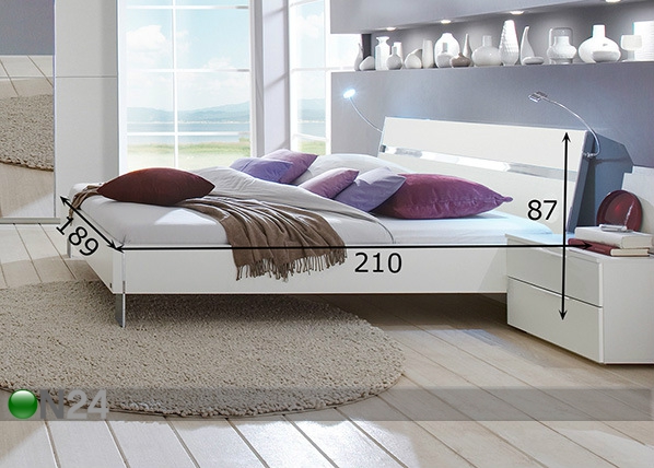 Кровать Avanti 180x200 cm размеры