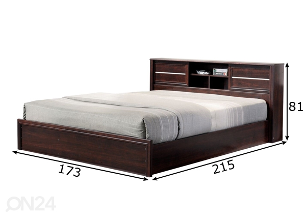 Кровать Boston 160x200 cm размеры