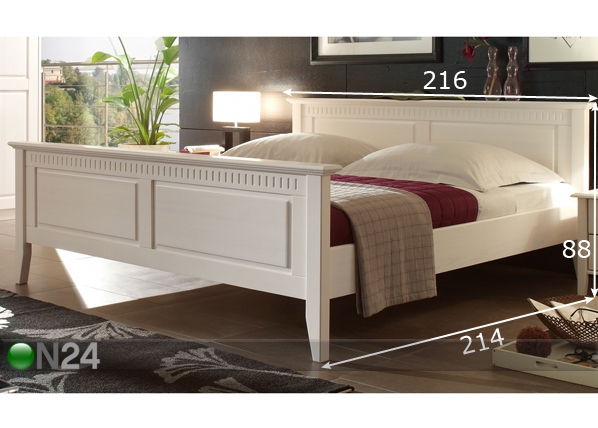 Кровать Bozen 200x200 cm размеры