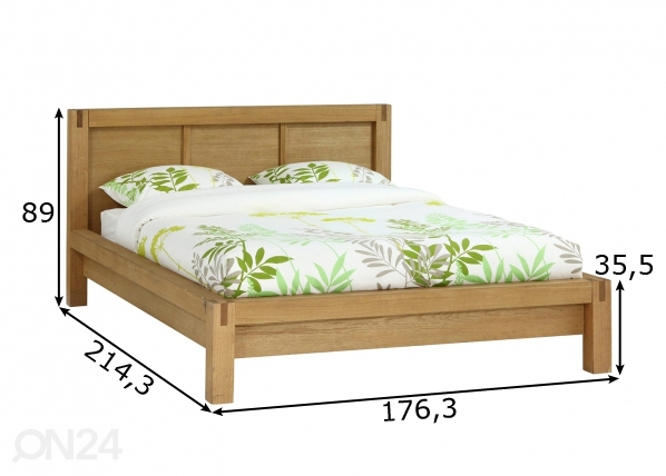 Кровать Chicago New 160x200 см размеры
