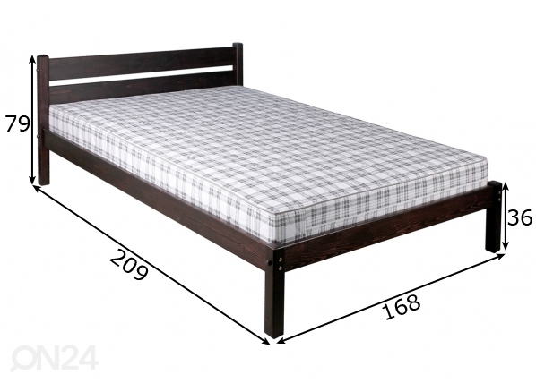 Кровать City Style 160x200 cm размеры