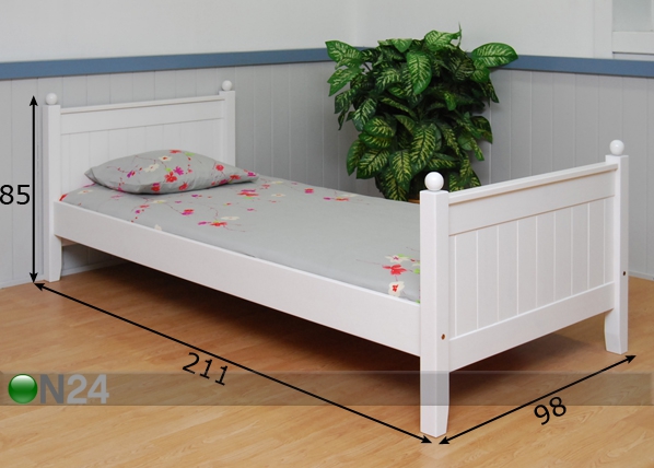 Кровать Dream 90x200 cm размеры