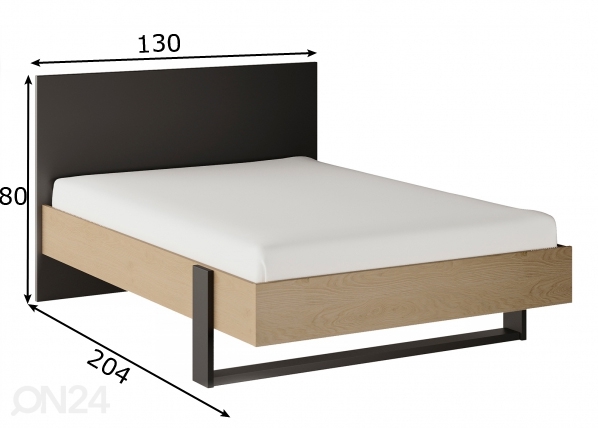 Кровать Duplex 120x200 cm размеры
