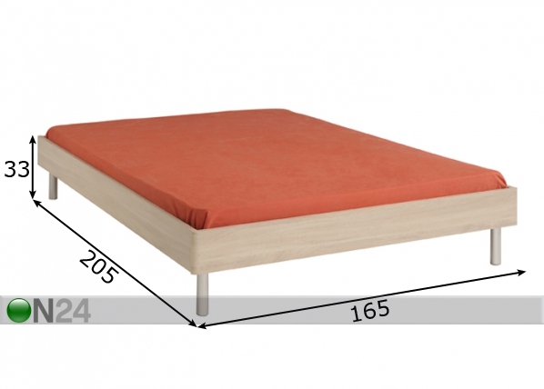 Кровать Easy 3 160x200 cm размеры