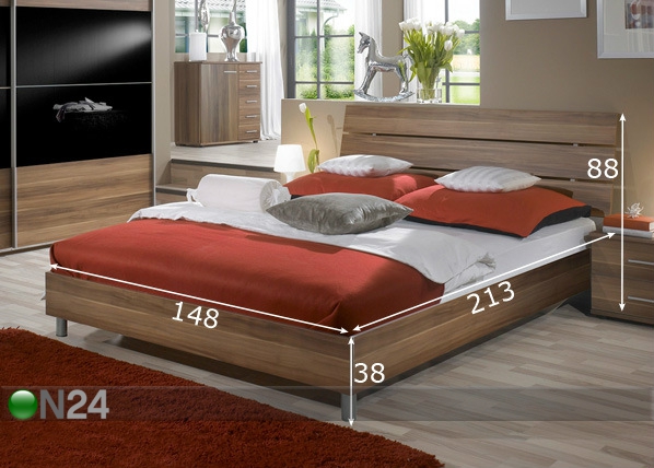 Кровать Easy Plus B 140x200 cm размеры