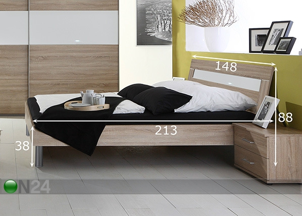 Кровать Easy Plus C 140x200 cm размеры