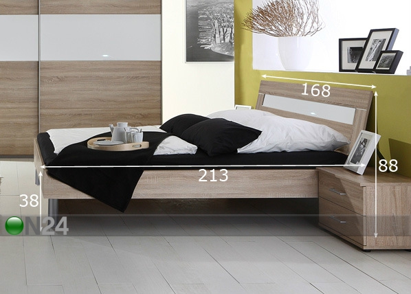 Кровать Easy Plus C 160x200 cm размеры