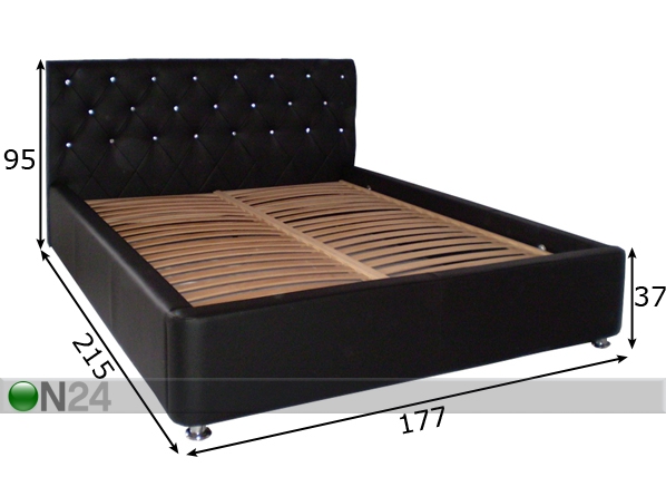 Кровать Fancy 160x200 cm размеры