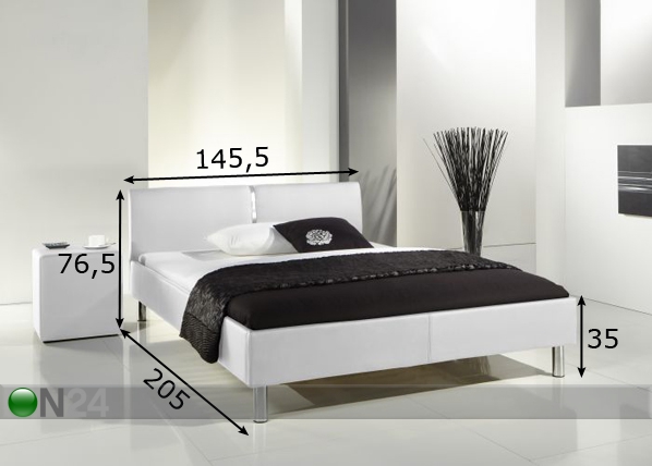 Кровать Laola 140x200 cm размеры