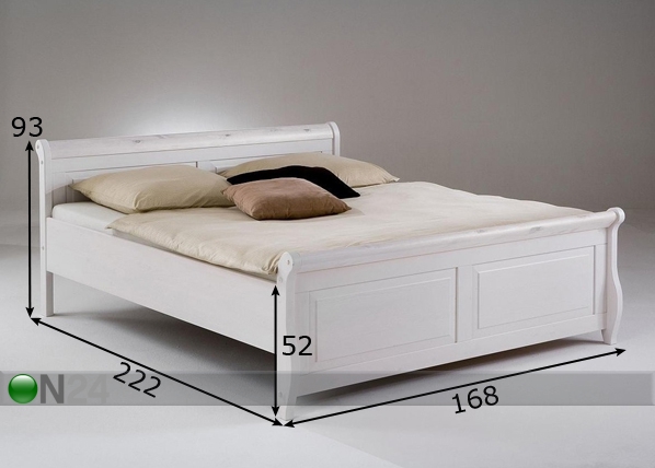 Кровать Malta 160x200 cm размеры