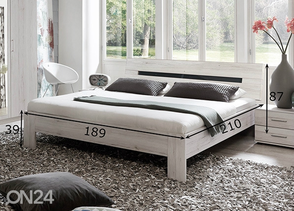 Кровать Marijke 180x200 cm размеры