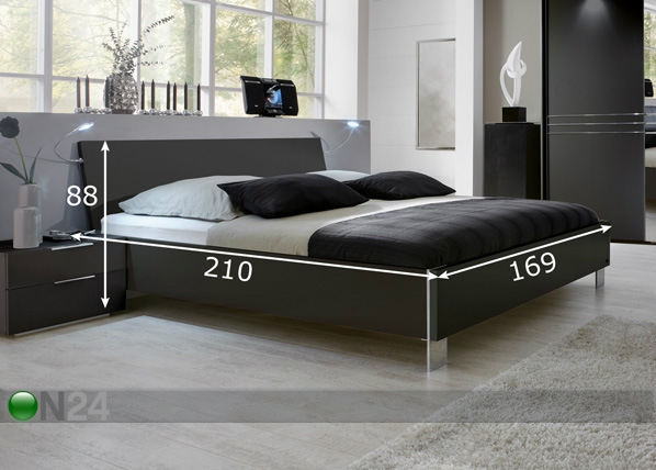 Кровать Medina 160x200 см размеры