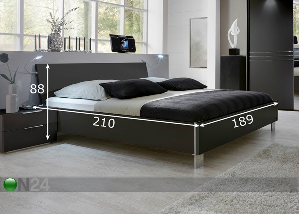 Кровать Medina 180x200 см размеры