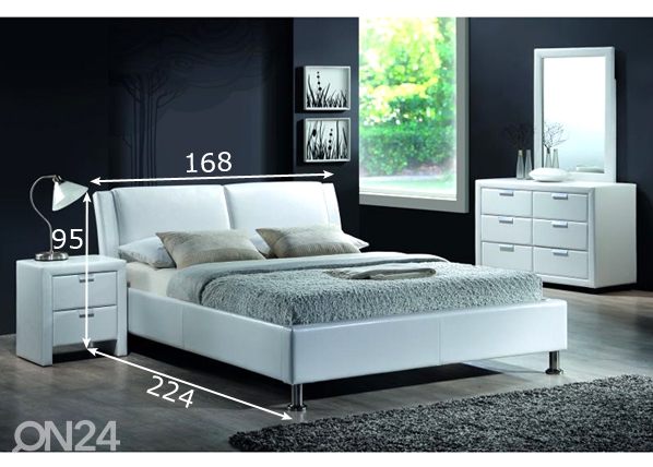 Кровать Mito 160x200 cm размеры
