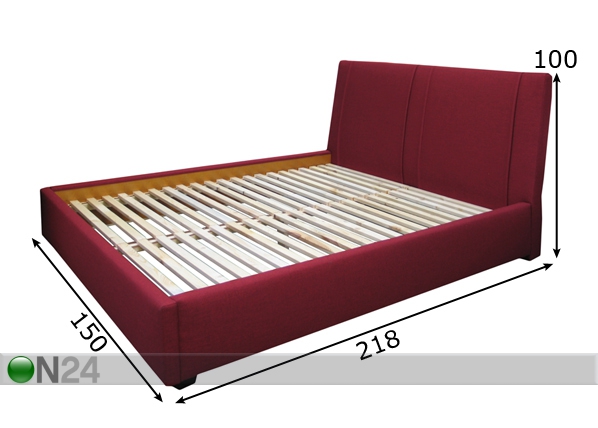 Кровать Nice 140x200 cm размеры
