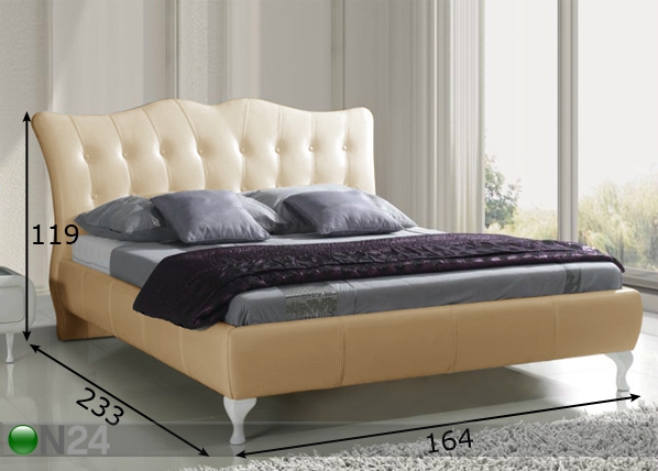 Кровать Princessa 140x200 см размеры