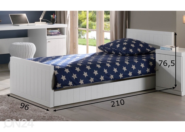 Кровать Robin-VIP 90x200 cm размеры