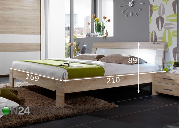 Кровать Score 160x200 см размеры