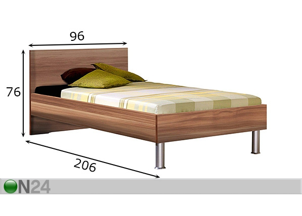 Кровать Soft Plus 90х200 см размеры