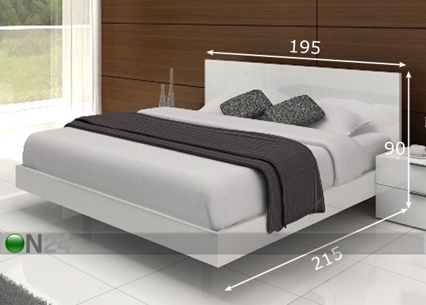 Кровать Soho 180x200 cm размеры