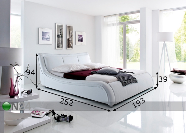 Кровать Soma 160x200 cm размеры