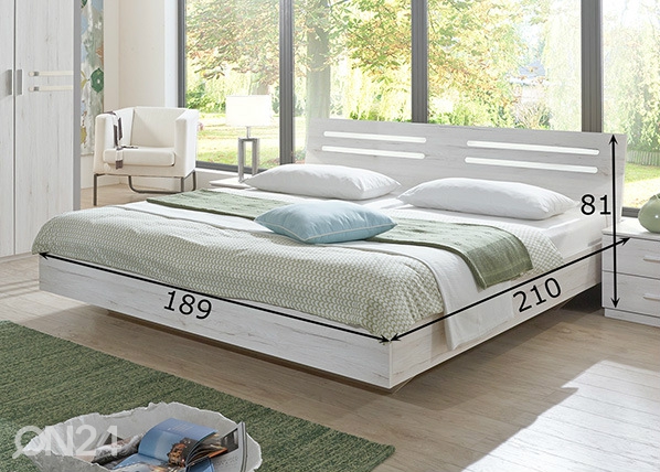 Кровать Susan 180x200 cm размеры