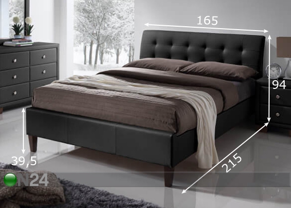 Кровать Susanna 160x200 cm размеры