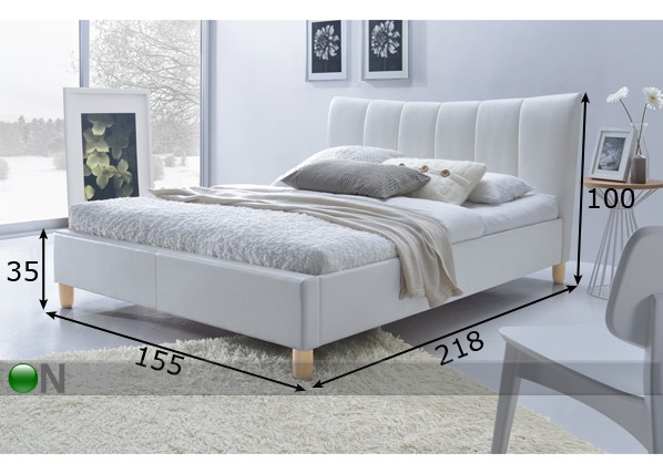 Кровать Sylvie 140x200 cm размеры