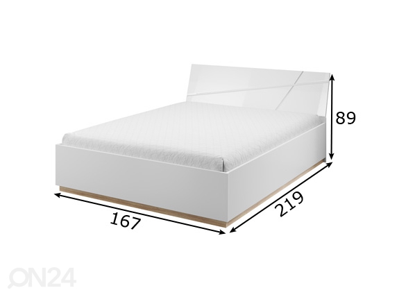 Кровать с ящиком размеры