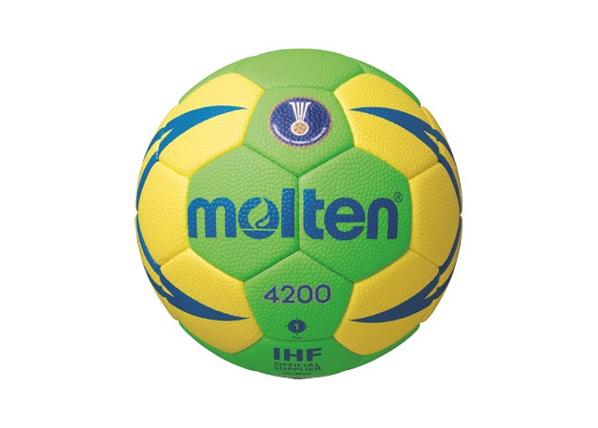 Мяч из синтетической кожы Molten для гандбола H1X4200-Gy