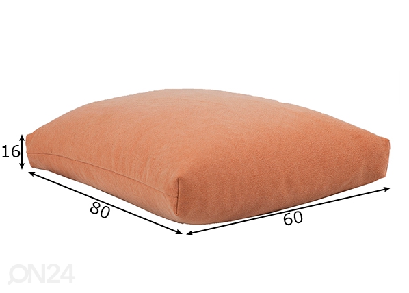Напольная подушка Jute размеры