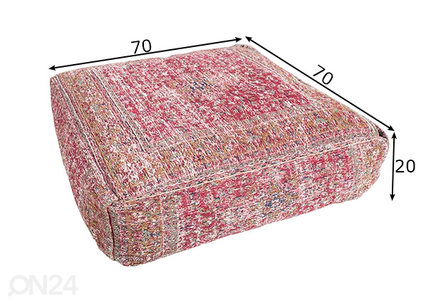 Напольная подушка Old Marrakech размеры