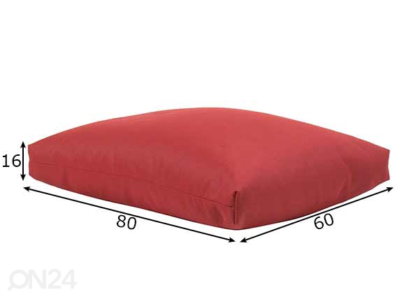 Напольная подушка Seat размеры