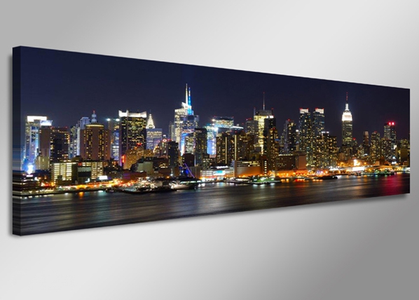 Настенная картина New York 120x40 см