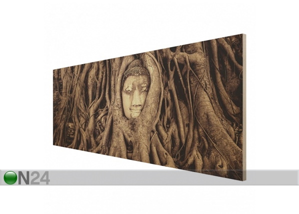 Настенная картина на дереве Buddha in Ayutthaya