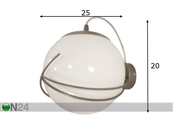 Настенная лампа Saturn размеры