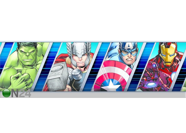 Настенная наклейка Avengers 14x500 см