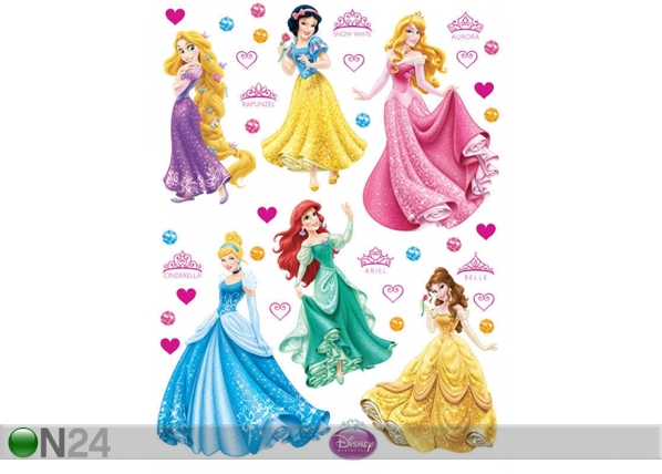 Настенная наклейка Disney Princess 42,5x65 cm